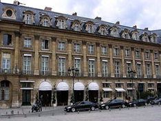 The Hotel Ritz in Paris